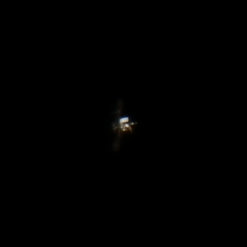 ISS through a 150mm telescope! - Astrophotography