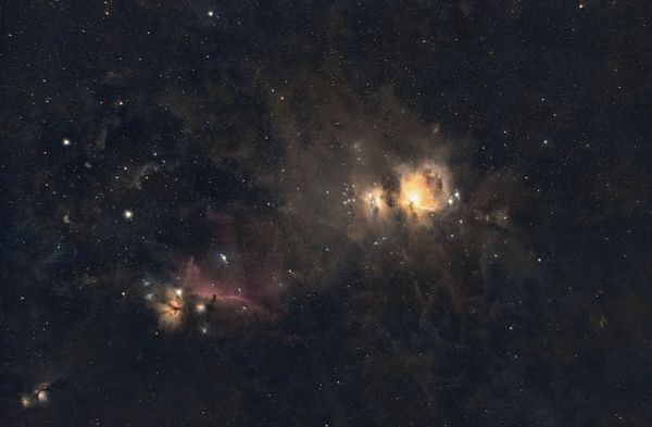 M 42 and surroundings - Astrophotography