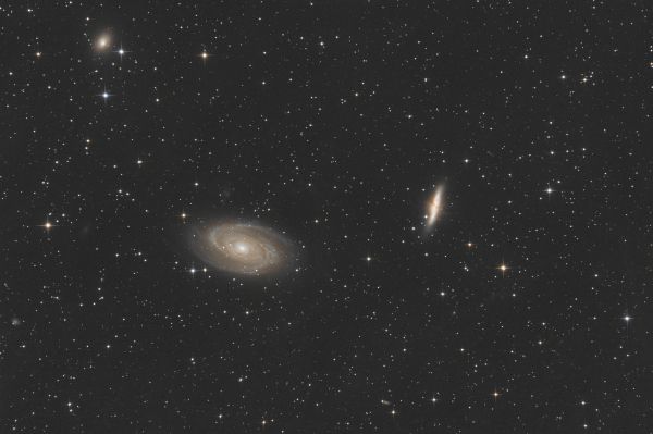 M81 and M82 – Bode’s Galaxy and the Cigar Galaxy - астрофотография