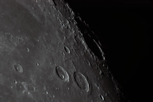 Craters Hercules and Atlas - Astrophotography