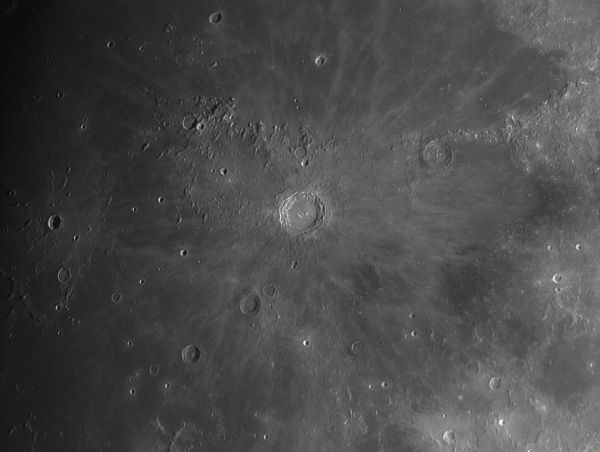 Crater Copernicus - астрофотография