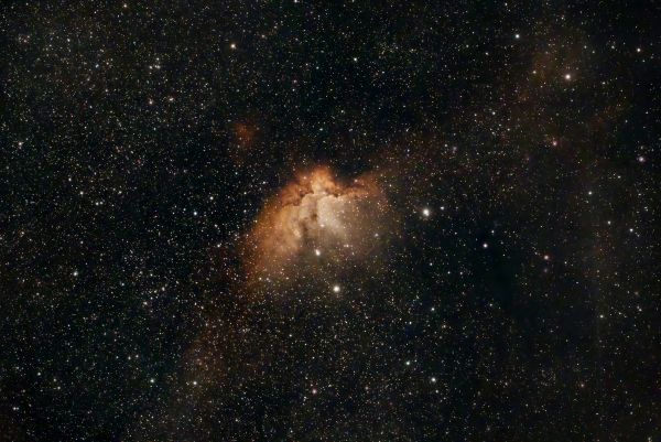 Nebulosa del Mago (Wizard Nebula) NGC7380 - астрофотография