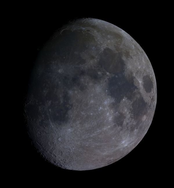 Луна 12.02.22 - астрофотография