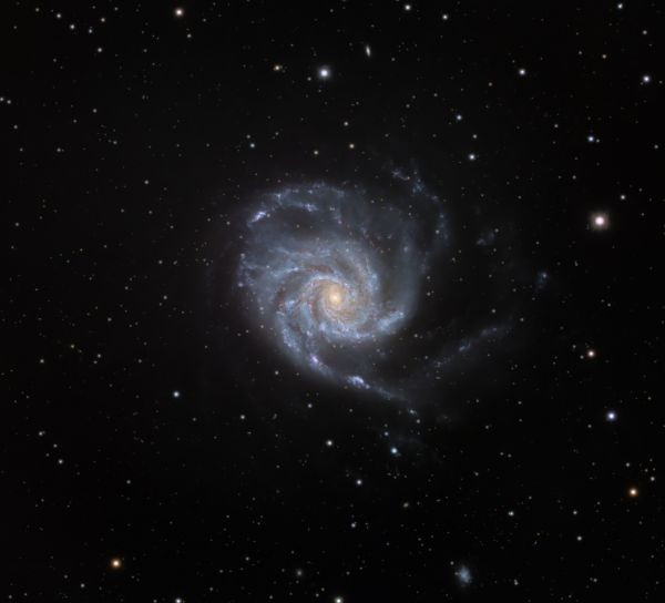 M101 Pinwheel Galaxy, RASA 8", 4.5 hrs - Astrophotography