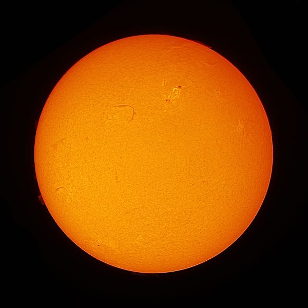 Солнце от 22.06.2022 - астрофотография