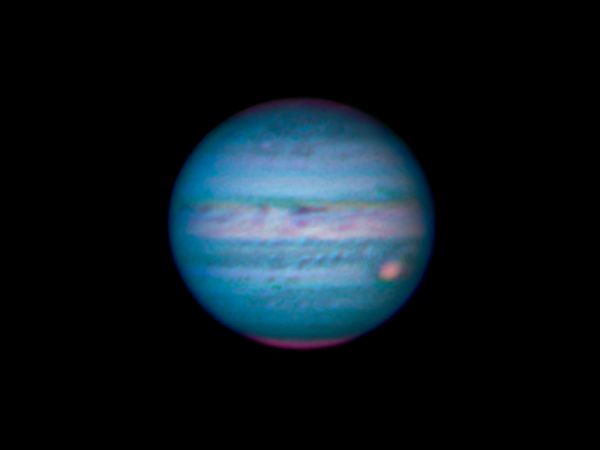 Инфракрасный Юпитер - астрофотография