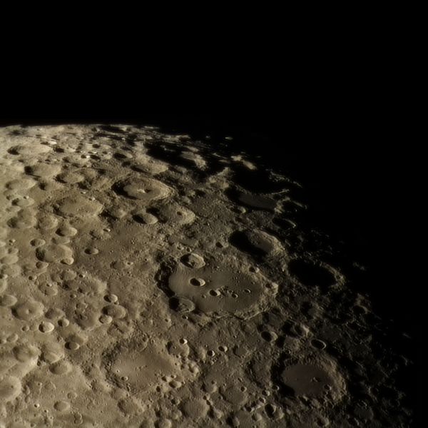 Moon (26 june 2015, 21:00) - астрофотография
