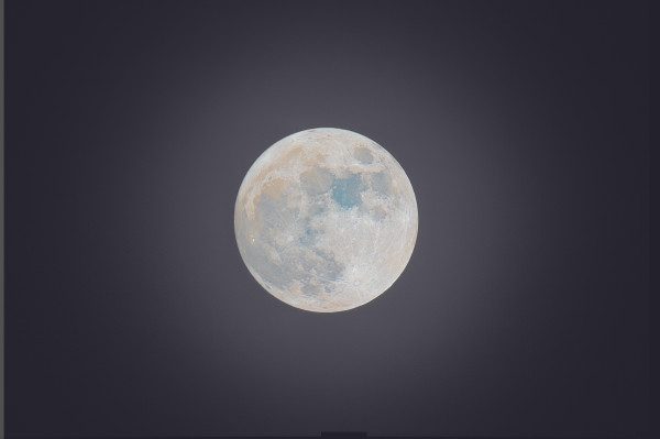 Moon HDR - Astrophotography