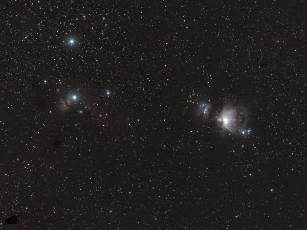 Туманность Ориона, Пламя и Конская Голова - Astrophotography