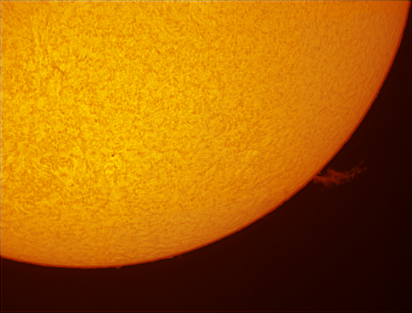Солнце вечером от 27.05.2023. - астрофотография