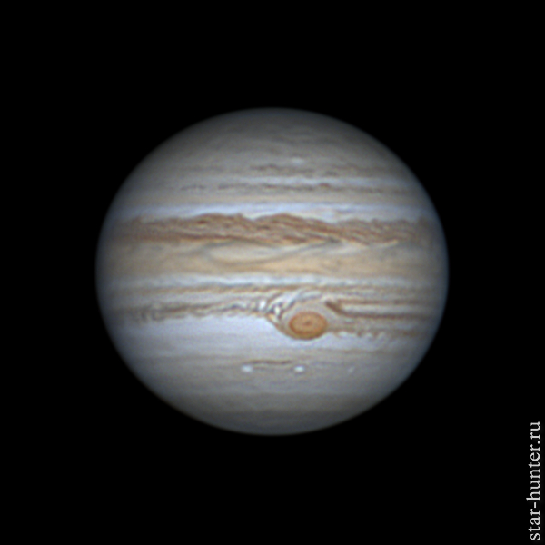 Jupiter, June 24, 2019, 00:41. - астрофотография