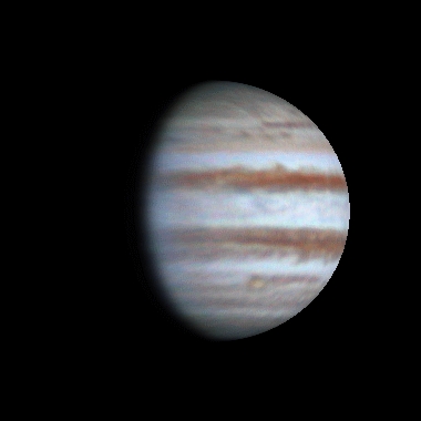 Flying around Jupiter, 2014-03-15, 20:52-21:22 - астрофотография