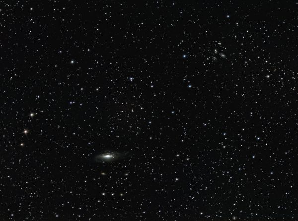 NGC 7318, NGC 7320, NGC 7319 Квинтет Стефана / NGC 7331 Солончаковая галактика - астрофотография