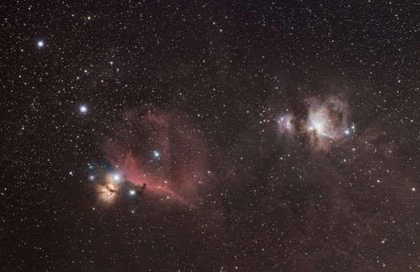 Orion's belt - Astrophotography