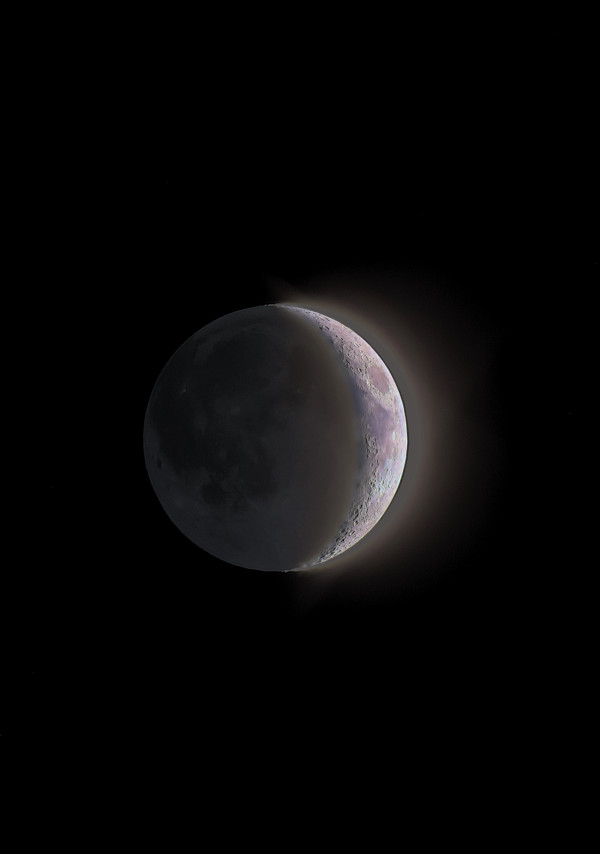 HDR Moon - Astrophotography