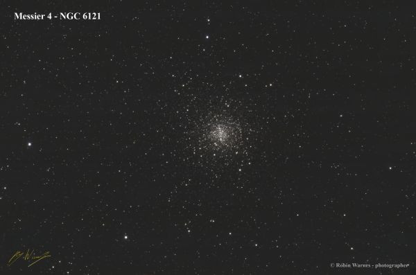Messier 4 - NGC 6121 - Astrophotography