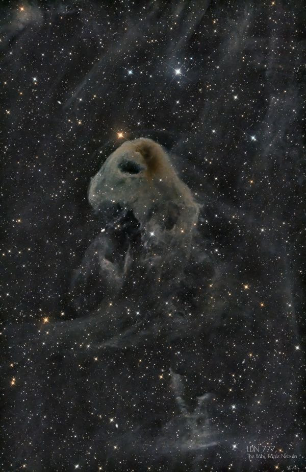 LBN 777 - The Baby Eagle Nebula - Astrophotography