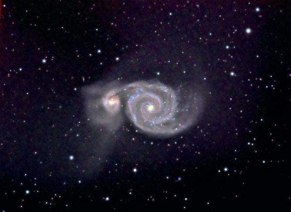 M51 - Whirlpool Galaxy - Astrophotography