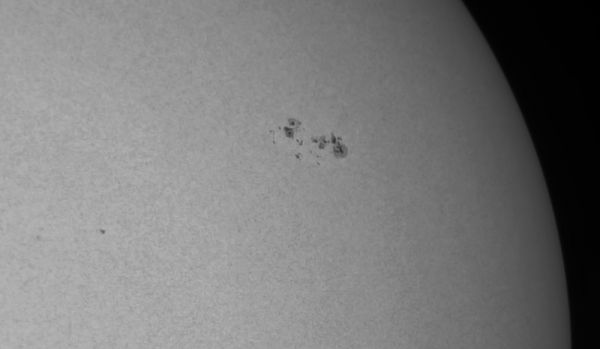 Sunspot AR 2736 - астрофотография