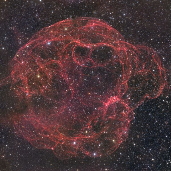 Sh2-240, Симеиз 147 - астрофотография