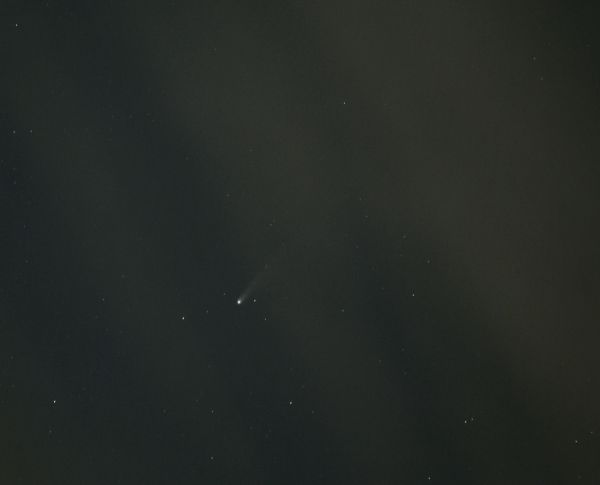 C/2025 A6 Lemmon through the clouds - Astrophotography