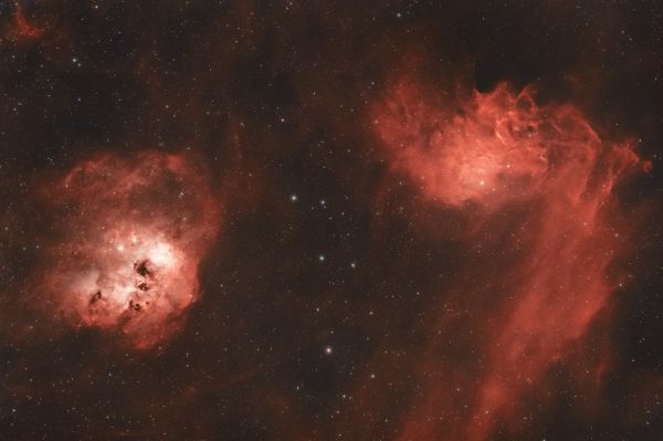 IC405+IC410 - Astrophotography
