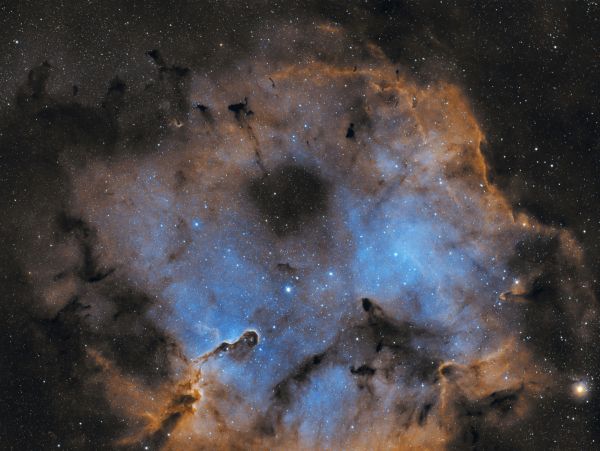 Хобот Слона IC1396 (псевдо SHO) - астрофотография