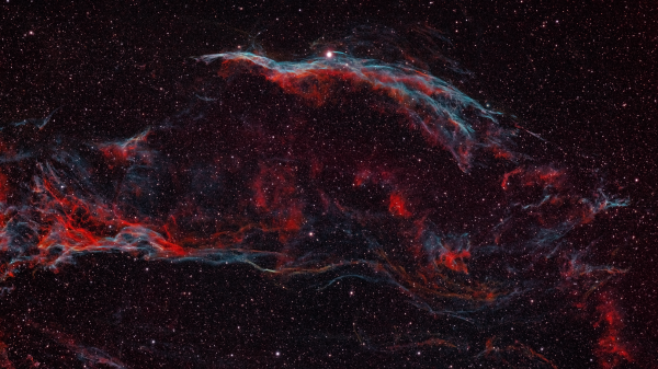 NGC6960 Ведьмина метла - астрофотография