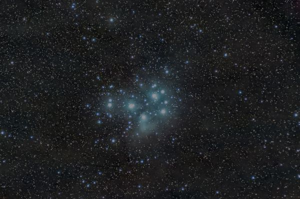 M45: Pleiades, Seven Sisters - Astrophotography