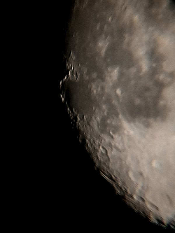 The Sea of Humidity and the Hippal Crater - Astrophotography