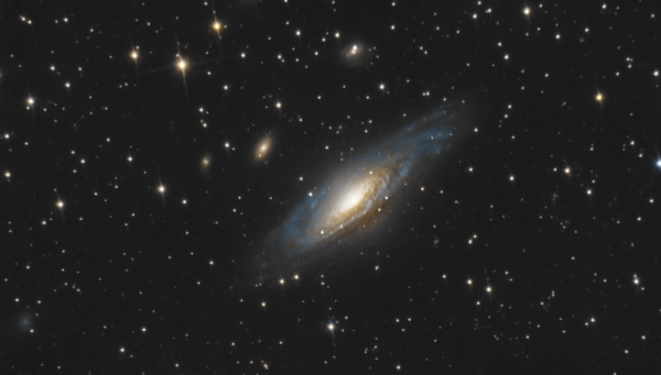 NGC7331 - Спиральная галактика - астрофотография