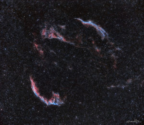 The Veil nebula - астрофотография