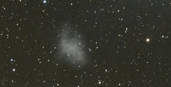 M1 - крабовидная туманность - астрофотография