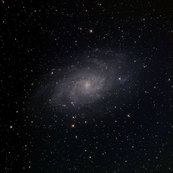 Галактика Треугольника - астрофотография