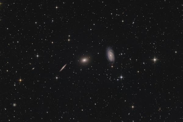 The Dragon's Triplet (NGC5981, NGC5982, NGC5985) - Astrophotography