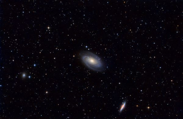 Bode's and Cigar galaxies - Astrophotography