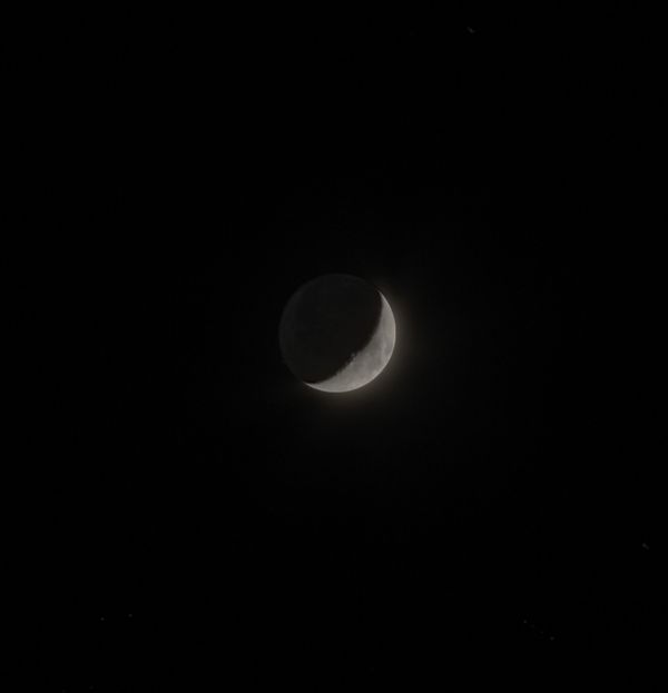 Луна в HDR  - астрофотография
