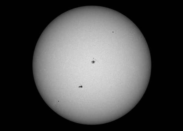 Солнце 27.08.2023    - астрофотография