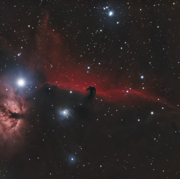 Sh2-277 Horsehead Nebula HaRGB - Astrophotography