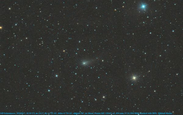 24P/Schaumasse - Astrophotography