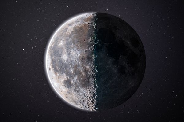 Moon HDR - Astrophotography