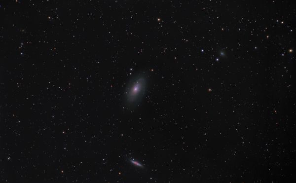 M81 (Галактика Боде), M82 (Галактика Сигара) 26-04-2020 - астрофотография