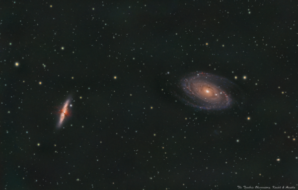 М82 & M81 - астрофотография
