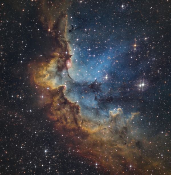 Wizard nebula - астрофотография