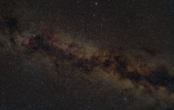 Milky Way In Summer Triangle - астрофотография