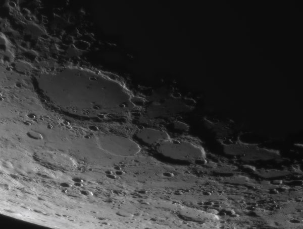Луна 01.11.2021 Шиккард, Нэсмит, Фоклид - астрофотография