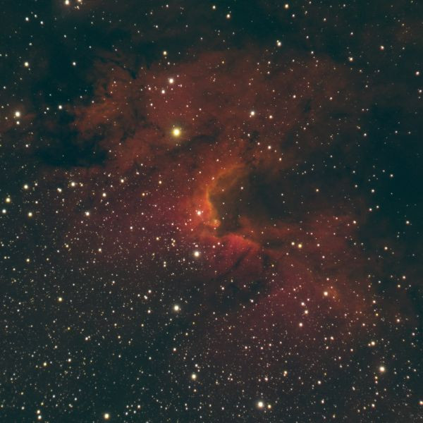 The Sh2-155 (Cave) Nebula in Cepheus - Astrophotography