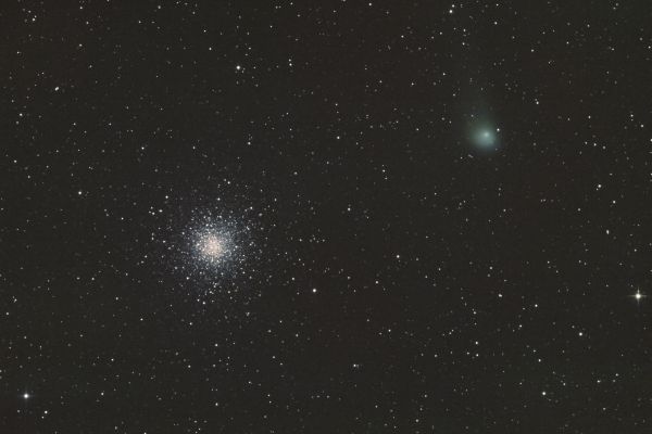 C/2017K2 PANSTARRS и M10 - астрофотография