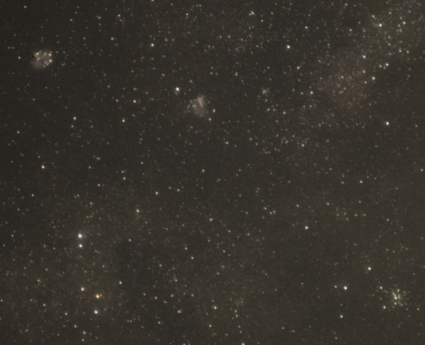 Eagle and Omega Nebulae - Astrophotography