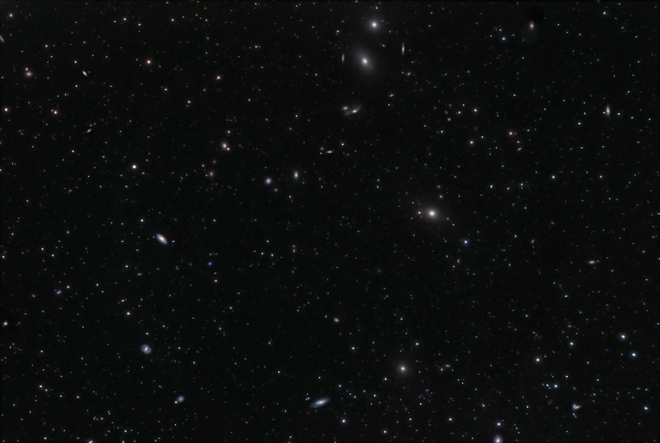 Virgo Cluster - астрофотография